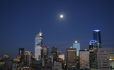 Image showing Melbourne at Night