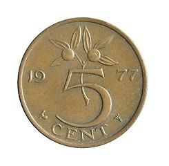 Image showing 5 cent of Nederlanden.