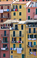 Image showing Colourful Facades