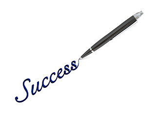 Image showing Writing success