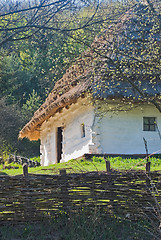 Image showing wicker fence