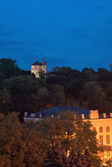 Image showing view at night