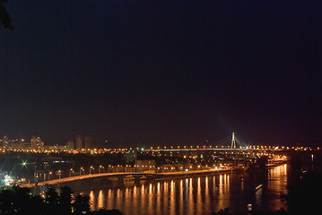 Image showing view at night