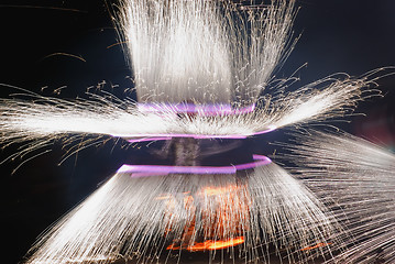 Image showing fire show