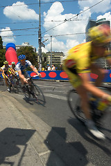 Image showing Bicycle race