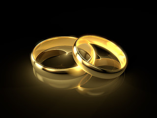 Image showing Wedding rings