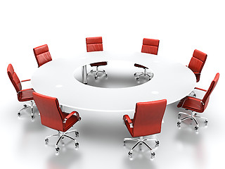 Image showing Conference table.