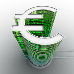 Image showing Euro building