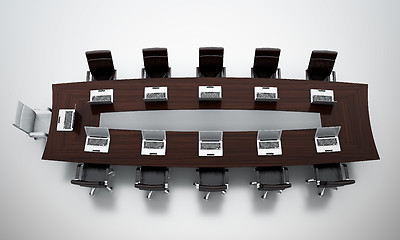 Image showing Conference table