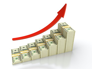 Image showing Growing dollar