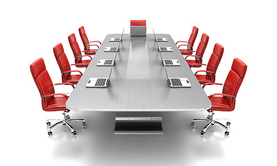 Image showing Conference table.