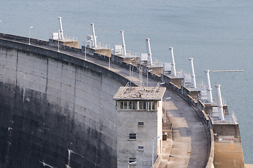 Image showing The Bhumibol Dam in Tak Province, Thailand