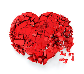 Image showing Broken heart