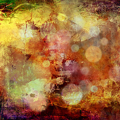 Image showing abstract background painting