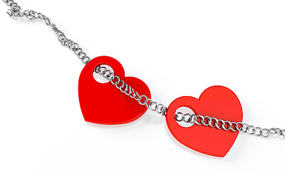 Image showing Heart pendant