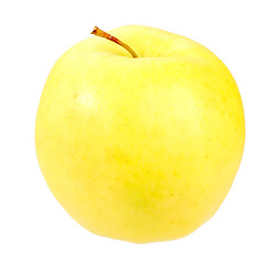 Image showing Fresh yellow apple