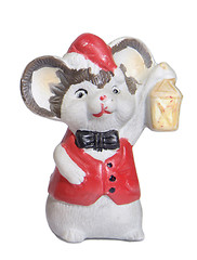 Image showing Christmas mouse