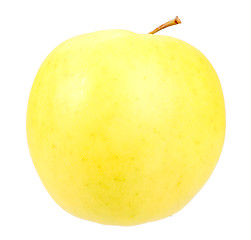 Image showing Big fresh yellow apple