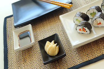 Image showing Chicken Sushi