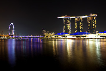 Image showing Singapore skyline