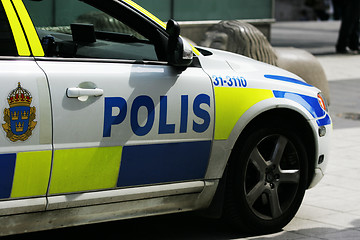 Image showing Swedish police