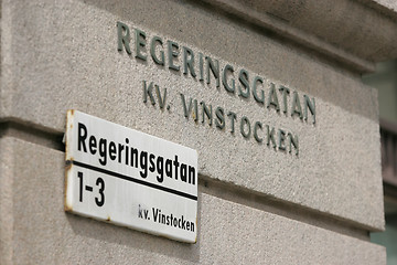 Image showing Regeringsgatan