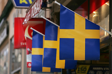 Image showing Swedish flag