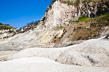 Image showing Solfatara - volcanic crater