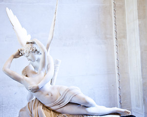 Image showing Psyche revived by Cupid kiss