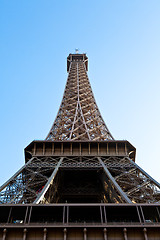 Image showing Eiffel Tower detail