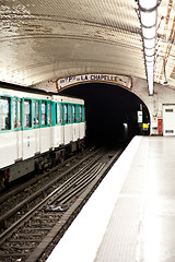 Image showing Paris Metro Station