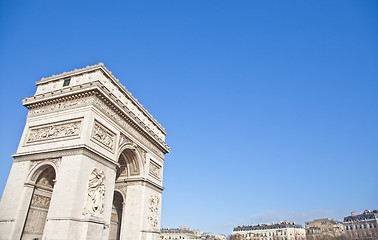 Image showing Paris - Arc de Triomphe