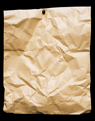 Image showing Crumbled Packing Paper
