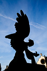 Image showing Cemetery Statue