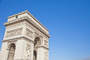 Image showing Paris - Arc de Triomphe