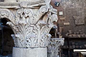 Image showing Pompeii - archaeological site