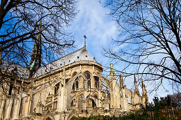 Image showing Notre Dame Cathedral - Paris