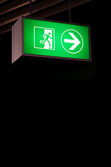 Image showing Emergency Exit