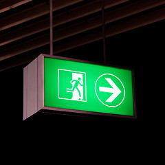 Image showing Emergency Exit