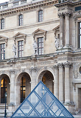 Image showing Louvre Museum Entrance