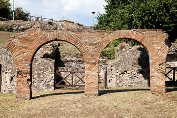 Image showing Pompeii - archaeological site