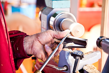 Image showing Turner at work