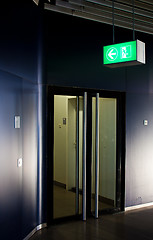 Image showing Emergency Exit