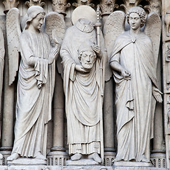 Image showing Notre Dame Cathedral - Paris