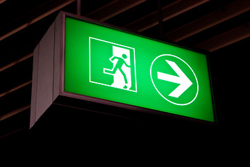 Image showing Emergency Exit