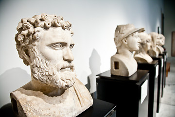 Image showing Statues collection