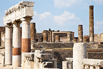 Image showing Pompeii - archaeological site