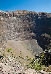 Image showing Vesuvius crater