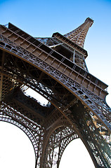 Image showing Eiffel Tower detail