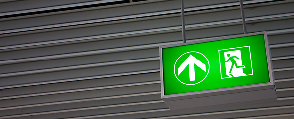 Image showing Emergency Exit